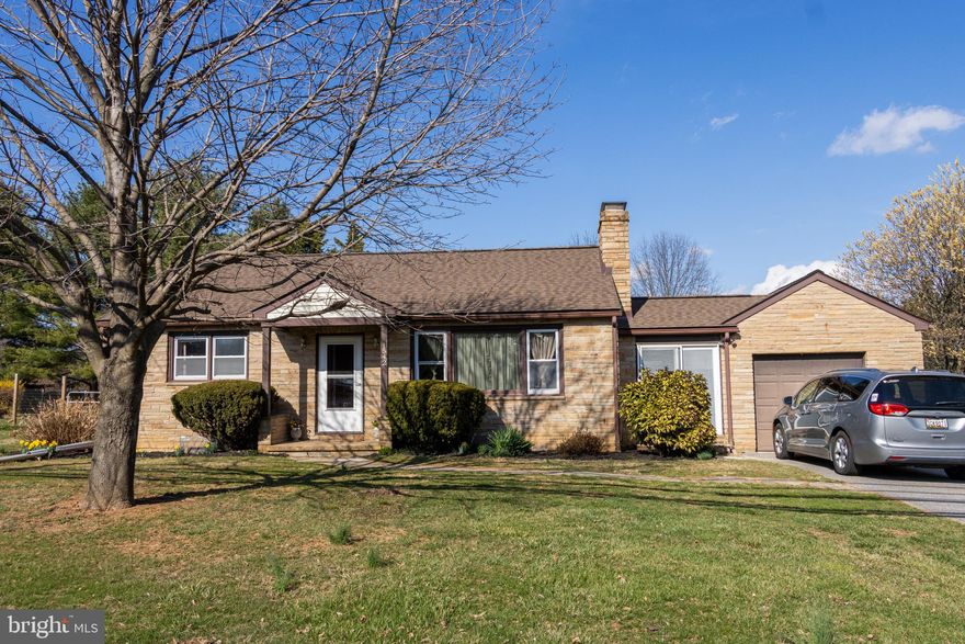 ****DEADLINE FOR HIGHEST AND BEST MONDAY 3/31 AT 12:00pm ********Welcome to this charming Westminster rancher, perfect location for commuters and filled with unique features! This residence offers 2 nice size bedrooms, 1 full bath and 1 half bath, complemented by an inviting breezeway that connects the attached garage. There is also an amazing, detached garage—ideal for use as a workshop. Enjoy the privacy of a fenced, flat yard with a brick woodburning grill in the back perfect for outdoor gatherings on the well maintained deck. While the kitchen and bathroom retain their original character and are in need of cosmetic updates, the entire house has been freshly painted, showcasing the original wood floors. Recent upgrades include a new roof and several new windows in 2025, and the home boasts both a gas fireplace in the partially finished basement and a wood-burning fireplace in the family room. 
New Roof as of 2025 with a transferable 50-year warranty