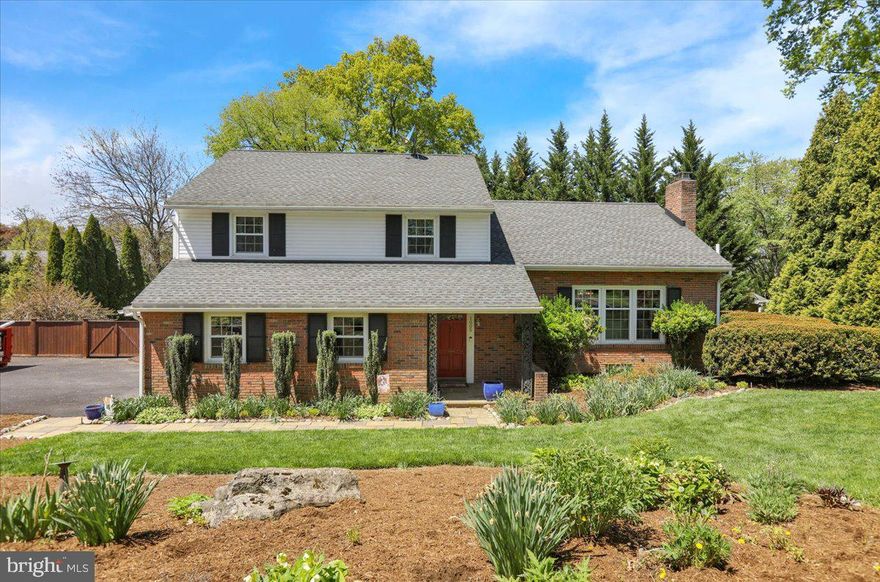 OPEN HOUSE Thursday April 30th from 6pm-8pm! THE DAHLIA HOUSE!  GORGEOUS Wyomissing School District home offering space, comfort, and major updates throughout. This 4-bedroom, 2 and a half bath property features a warm and inviting hardwood living room with a wood-burning fireplace and beautiful built-ins.  So much character!   Formal dining room with hard flooring.  Family room with a 2nd wood burning fire place!  The kitchen is highlighted by a tile backsplash and stainless steel appliances, including an Electrolux oven.  Upstairs, you’ll find original hardwood floors and a spacious primary bedroom complete with a private bathroom, shower, and a generously sized closet. An additional full bathroom is also located on the upper level. The finished  4th bedroom with its own mini-split HVAC system, plus access to a huge additional attic storage space. The lower level includes a convenient laundry area and a half bath. Outside, enjoy a newly installed driveway, replaced sewer line, and a fully fenced, tree-lined yard that provides both privacy and charm.  Gorgeous landscaping and flower beds including the gorgeous Dahlia's hand planted each Spring.  The home is equipped with natural gas heat, newer windows and siding, and a 5-year-old HVAC system, along with a 2-year-old hot water heater and a radon mitigation system already in place.  This home combines classic character with thoughtful updates—ready for you to move in and enjoy. 1 year home warranty included with acceptable agreement.