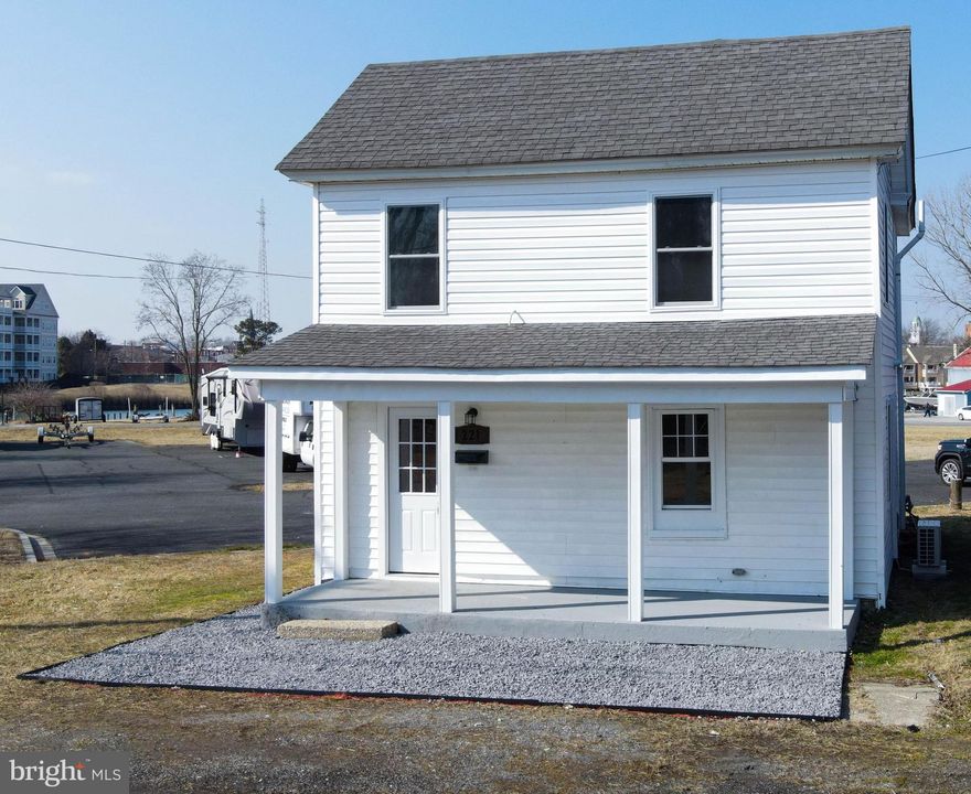 Welcome to this beautifully renovated 2-bedroom, 1.5-bathroom home, perfectly situated in the heart of Cambridge, MD! Featuring an open floor plan with a modern kitchen boasting quartz countertops and stainless steel appliances, this home is designed for both comfort and style.

Enjoy water views of Cambridge Harbor and easy access to the water—perfect for launching a kayak or paddleboard. Located next to the sought-after Deep Harbor community, this home offers the charm of waterfront living without HOA fees or extra maintenance.

Take advantage of a walkable lifestyle, just steps from downtown restaurants, shops, and entertainment. Whether you're looking for a weekend retreat or a full-time residence, this home provides low-maintenance, affordable coastal living in a prime location.