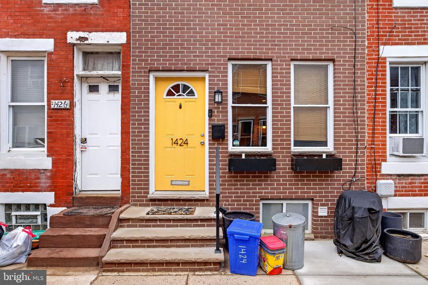 Welcome to 1424 S Orianna Street, located in the heart of the highly desirable Dickinson Narrows neighborhood of South Philadelphia. This charming 2-bedroom, 1-bath home offers the perfect blend of city living, convenience, and character.

Step inside to find a functional and inviting layout filled with natural light and comfortable living spaces. The home features two well-sized bedrooms, an updated full bathroom, and a private rear patio — perfect for relaxing, entertaining, outdoor dining, or enjoying your morning coffee.

Situated in one of Philadelphia’s most walkable locations, you’ll love being just steps from local restaurants, cafes, parks, shopping, and public transportation, with easy access to Center City, Passyunk Square, and major highways. Whether you're a first-time homebuyer, investor, or simply looking to enjoy everything South Philadelphia has to offer, this home is an incredible opportunity.