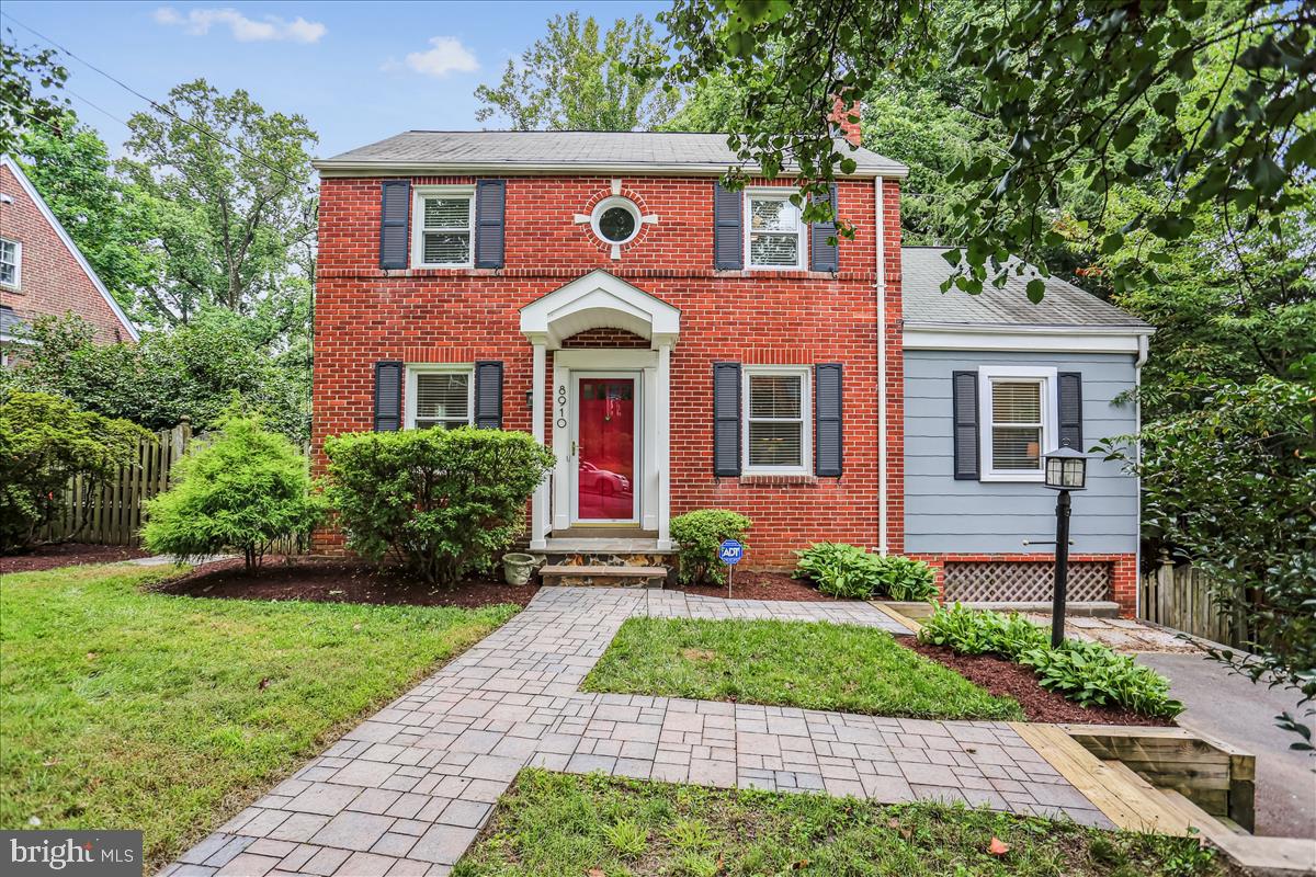 Welcome to this beautifully renovated and well-maintained brick Colonial located just minutes from vibrant downtown Silver Spring. Thoughtfully remodeled in 2020, this home blends classic charm with modern upgrades throughout. The property has been freshly painted throughout and features a 200-amp electric heavy up. The heart of the home is the spacious, remodeled eat-in kitchen, featuring sleek finishes and ample room for everyday dining or entertaining guests. The main level offers hardwood flooring and a desirable layout, including a generous bedroom and full bath that is ideal for guests, multi-generational living, or a home office. The inviting living room flows seamlessly onto the deck, overlooking the fully fenced backyard. Upstairs, the primary bedroom boasts a large walk-in closet with potential to be converted into a luxurious en-suite bath. Two additional bedrooms complete the upper level. The finished lower level provides even more flexibility, with ample space for personalization. An additional room on this level offers the perfect opportunity for a workshop, gym, or bedroom, and includes direct walkout access to the backyard. Additional highlights include a private driveway and a serene backyard with mature landscaping. The backyard is just perfect for gardening, playing, and relaxing. Ideally located just steps from future Purple Line Metro stations, Sligo Creek Trail, Long Branch Library, and Sligo Cabin Park—with tennis courts, basketball courts, a playground, and more. With easy access to Washington, DC and surrounding areas, this move-in ready home offers the perfect blend of comfort, convenience, and style.