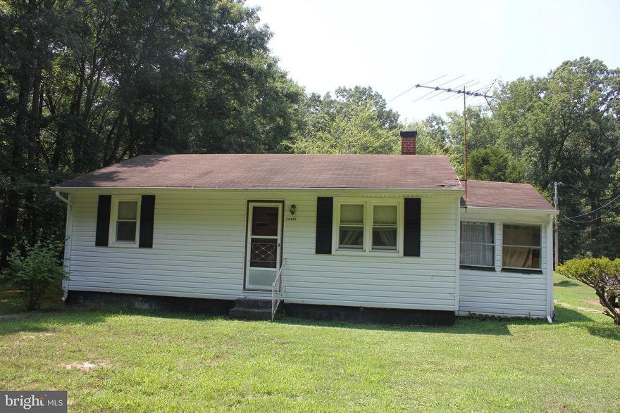 Cute home on almost 1/2 Acre. Three Bedrooms and one Bath. Being sold as is. New well in 2024.