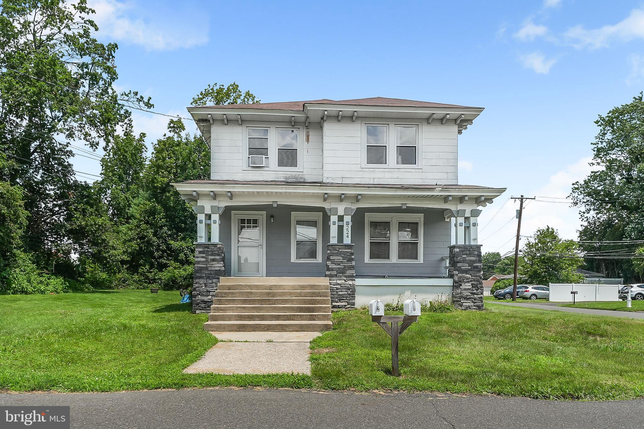 Don’t miss this spacious and well-maintained duplex, ideally located on a large lot with ample off-street parking and potential for subdivision — perfect for both homeowners and investors.
The second-floor unit features a newly renovated gourmet kitchen and beautifully refinished original hardwood floors, offering a blend of charm and modern updates. Each unit includes separate utilities (gas heat, gas hot water, electric, water, and sewer), in-unit washer/dryer combos, and window A/C units for added comfort and convenience.
The upper unit is currently rented for $1,800/month, providing immediate income potential. This is a great opportunity to live in one unit and rent the other or expand your investment portfolio.
Located in the highly rated Hatboro-Horsham School District, and just minutes from parks, shopping, and major commuter routes.
Bonus: The seller will repair the front porch and railings prior to settlement, ensuring peace of mind and added value.
Schedule your private tour today and see all this versatile property has to offer!