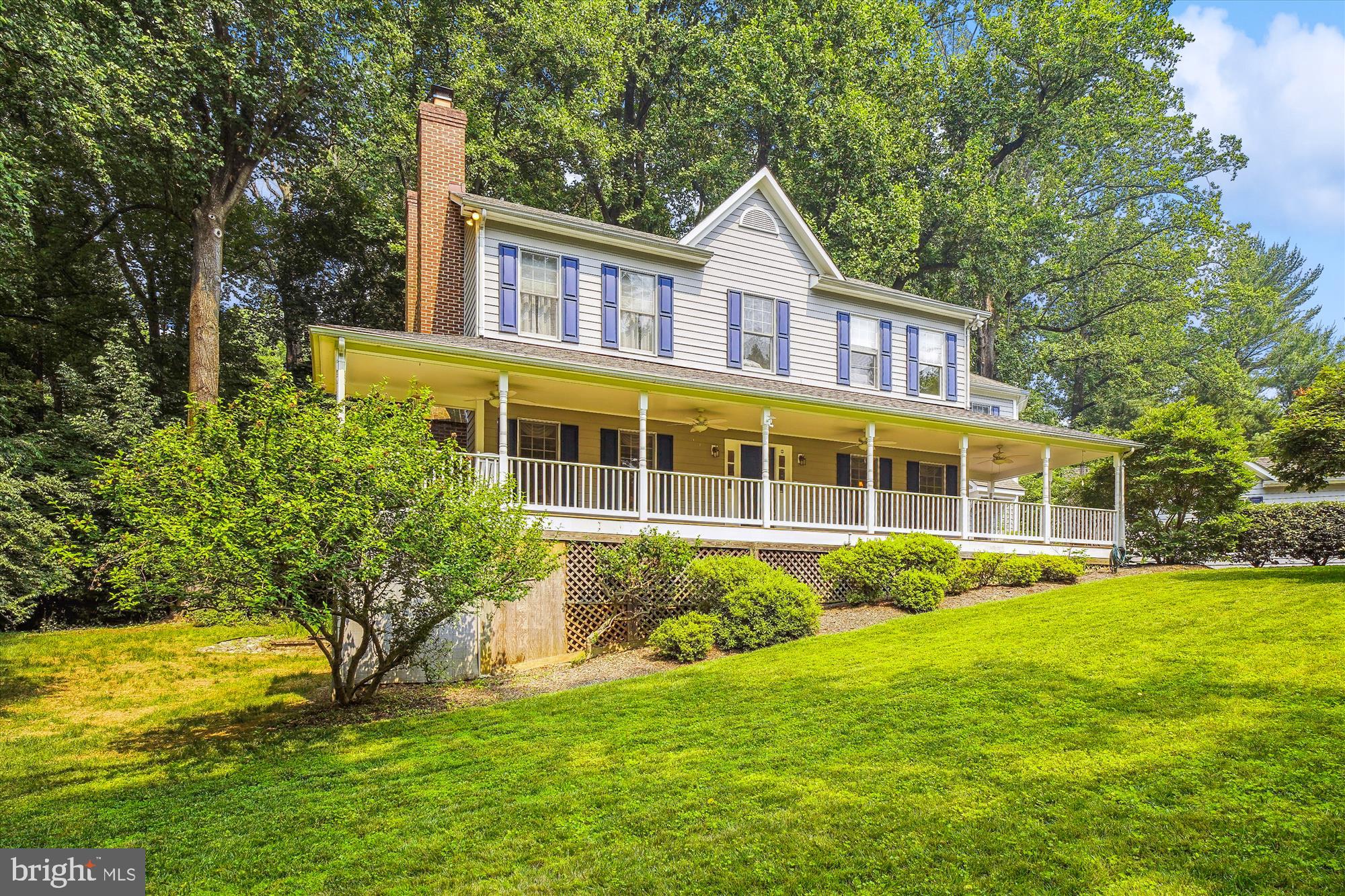****Major Price Adjustment****
Welcome to 4109 Jones Bridge Road, a beautiful Victorian Colonial in sought after Chevy Chase. Nestled in lush woods, this hidden gem has 5 bedrooms, 4 full baths, and 1 half bath. With over 3700 sq ft this home has all the space you need to live, relax and make lasting memories. The large wrap-around porch leads you to the front door of this stately home. On the main level you will find a separate dining room which leads to an open, eat-in gourmet kitchen with breakfast bar and center island. The kitchen features three sinks, a Thermador cooktop and double oven, Jenn-Air refrigerator, Bosch dishwasher and wine refrigerator. This is the perfect place to exercise your culinary skills. Adjacent to the kitchen is a comfortable family room with fireplace and built in bookcase. The formal living room with a separate fireplace is perfect place to relax and decompress. Enjoy the great outdoors on the spacious rear deck that overlooks a tranquil wooded landscape. The laundry room is also located on the main level adjacent the kitchen.
The upper level has 4 bedrooms and 3 full baths. The primary bedroom is very spacious with a large walk-in closet. The primary bathroom is very large with a double vanity, soaking bathtub with jets and separate large shower. The 2nd bedroom is also a spacious en-suite with a walk-in closet and private bathroom, also with a jetted bathtub and separate tiled shower. The 3rd and 4th bedroom are light-filled and roomy.
The lower level features a large recreation area with a third fireplace, that provides a great space to entertain and relax. The lower level also has an ample bedroom with a full bath.
The home has crown molding, hardwood floors and high-ceilings throughout. The property also features a detached two-car garage and a lovely lower-level patio.
Recent updates and improvements include: Roof (2021), Covered wrap around (roof, floor, railing-2021), Exterior shed (2021), Hardwood flooring upstairs (2018), Washer (2019), AC/Heating unit (2020), Exterior of the home repainted and resealed in 2021 the in 2021, Oil tank heat motor (2019), Oil tank serviced (April 2023-on service plan), Rear deck repaired and refinished (2021), Repaved driveway (2022), Surrounding trees assessed by the city and cut down as needed (2022), New GFCI outlets (2023), Gas fireplace serviced and cleaned (2021)
Less than 3 miles from Washington D.C., this peri-urban oasis is tucked away in nature and still convenient to all Chevy Chase and Bethesda have to offer: fabulous restaurants, boutiques, grocery stores, NIH, Navy Medical/Walter Reed, Metro, Capital Beltway and so much more.