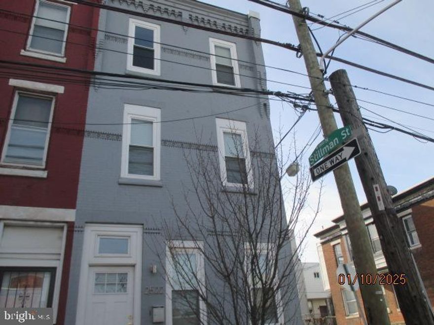 Welcome to this beautiful three story home offering  living room/dining room combination with plenty of entertaining space, 1/2 bath and modern kitchen with white shaker style cabinets, quartz countertop and stainless steel appliances leading to rear yard, just perfect for those funtime family and friends barbecues. The second floor offers two good sized bedrooms and full modern tiled hall bath, laundry and rear deck.  The third floor features a spacious master bedroom with master bath and plenty of closet space. A wet bar is located off the master bedroom and leads you to a private deck just waiting for you to enjoy your first cup of morning coffee or to read your favorite book. Another set of steps will take you to the fabulous rooftop deck with spectacular views of Center City.  Entertainment Galore. Finished basement.  Conventiently located  to major highways, public transportation,  shopping and  fabulous local restaurants.  Within close proximity to boat house row, the Art Museum, in addition to so many parks and recreation,  dowtown Center City and so much more. Enjoy all that Brewerytown has to offer.  Proof of funds are needed with all cash offers and mortgage pre-approval is needed for financed offers. Buyer is resposible for obtaining the City Certification from the City. The seller is the "The Secretary of Veterans Affairs". Buyer is responsible for both sides of the transfer tax.