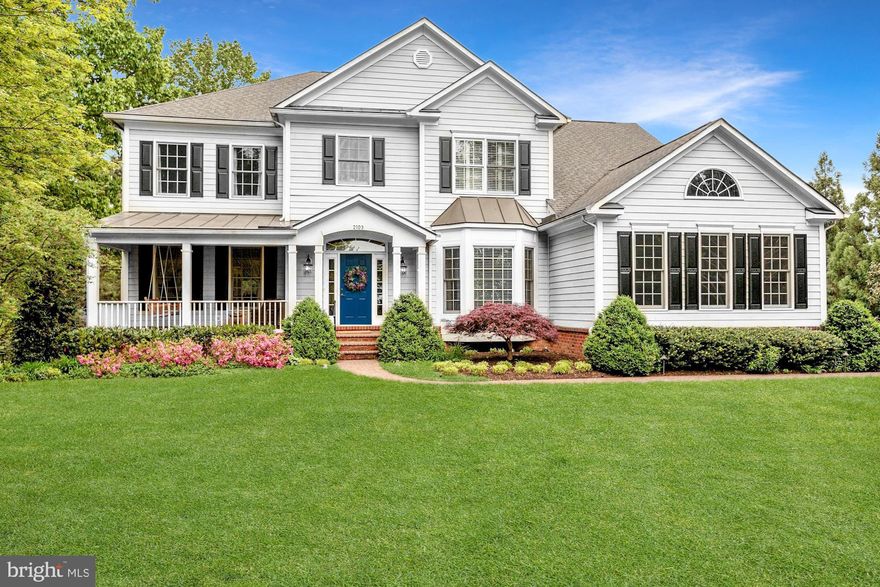 This gracious colonial with charming front porch is sited on nearly an acre of land surrounded by mature landscaping and set far back from the road offering incredible privacy.  

The sun-filled interior features an open, flowing floor plan.  The elegant living room has a gas fireplace and the adjacent formal dining room offers beautiful wooded views.   The custom kitchen boasts a large center island, professional grade stainless-steel appliances, generous table space and access to the large back deck.  The family room is wrapped in windows, has a vaulted ceiling and is warmed by the large stone fireplace. 

On the upper level you’ll find the spacious primary bedroom which features two walk-in closets and spa-like bath.  Three additional bedrooms and two baths are also located on this level.  The walk-out lower level has a large recreation room with areas for exercise, play and relaxation.  A fifth bedroom, full bath and generous storage are also found here.  

Conveniently located adjacent to Franklin Park allows for easy access to central McLean, Tysons, Arlington, I-66, East Falls Church Metro station.   Additionally, 2103 Powhatan is in the coveted Haycock, Longfellow, McLean school pyramid.