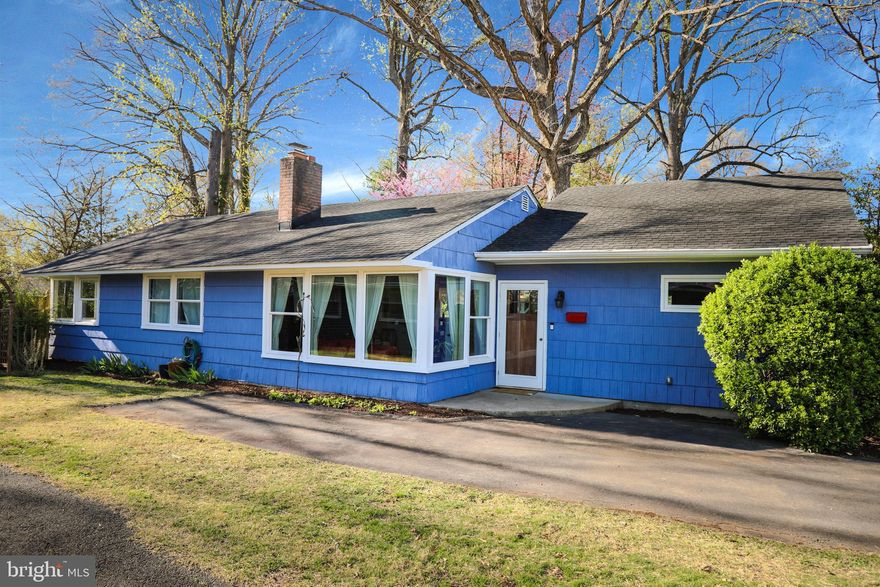 Deadline for offers Monday 4/14 2;00 PM - Enjoy this delightful ranch rambler with thoughtful updates and a mid-century vibe -- all on a single level. Set on a quiet street in a friendly neighborhood, this single-level expanded 3-4 bedroom home on nearly a quarter acre features a large, fully fenced backyard with new privacy fence (2024) and side patio—perfect for kicking a ball around, relaxing and entertaining.
Inside, natural light fills every room thanks to its many large new windows (2021), including striking corner picture windows. The foyer welcomes you into a warm and inviting living area featuring a vaulted ceiling and an exposed brick wall with a wood-burning fireplace. The home provides a wonderful mixture of an open floor plan and private living space. The cozy updated kitchen includes a pantry, stainless Maytag dishwasher (2019) and stainless GE French door refrigerator (2022).
The home also boasts a large addition that could be enjoyed as a spacious primary suite/4th bedroom, family room, home office or guest space, plus an updated full bath and laundry room with extra storage and front-loading washer/dryer. Roof new in 2019.
Recent improvements include: New Privacy Fence -2024; All New Windows – 2021; New Roof – 2019;  New Hot Water Heater – 2019; New Stainless Dishwasher – 2019; New Stainless GE Refrigerator - 2022
Located within walking distance to Westlawn Elementary and Graham Park Plaza, and just minutes from the vibrant Mosaic District and Falls Church City. Enjoy easy access to shops, restaurants of all kinds, and entertainment while living in a peaceful, community-oriented setting.
 Open House Sunday, 1-4