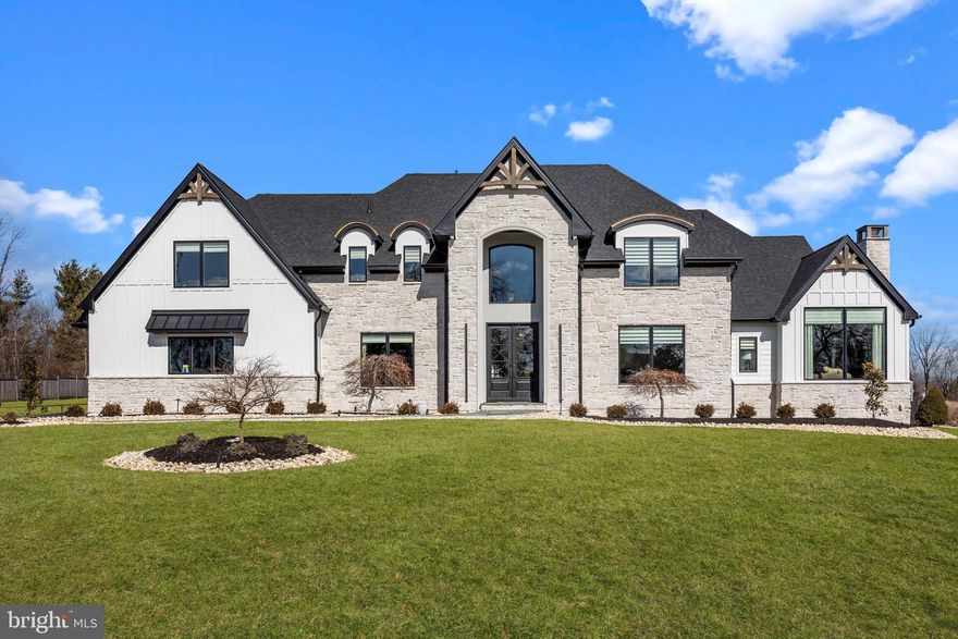 Back on the Market and Better than Before!  Inspections completed and reports available.  
Welcome to this Exquisite, Completed Renovated Luxury home where modern elegance meets ultimate comfort.  This home is DONE to the 9's.  Nestled in a prime location in Bucks County, this stunning residence features 4 spacious bedrooms with brand new TOP Tier Upgrades throughout.  

In this home you will find a grand open concept layout, soaring ceilings and state of the art finishes, in every room. The Gourmet kitchen features Wolf Appliances, Sub Zero Fridge, Quartz Counter Tops and custom cabinets, which you will see throughout the home.
The oversized island overlooks the family room and the glorious view of quintessential Bucks County with a farmhouse as the backdrop, making this space perfect for both entertaining and everyday living.
Off the kitchen you will find a formal dining room with a Venetian Plaster Tray Ceiling and Sunroom, a great space to enjoy all year long! Brand New Anderson Windows Throughout the house, over $100,000.

The main bedroom has brand new gas fireplace and complete with spa-like ensuite.  Another Picturesque View, over looking the brand new covered patio (Brand new Roof 2024) and back yard Oasis.  The New addition is anyone's DREAM closet, taking you back to breakfast at Tiffany's!!

Down the hall, you will find three more bedrooms generously sized  with the most amazing natural light and 2 more Fully renovated bathrooms. (2024)

This home has a bright three car garage (New Modern Garage Doors) with inside access and direct access to the basement.  When you enter from the garage, you walk into a lovely hall with a generous coat closet, half bath, Laundry room and your back staircase leading to the back 3 bedrooms.

Before you head out to your back door oasis, you should check out this Basement retreat, where you will discover, high ceilings, recessed lighting, builtin surround sound, a half bathroom and huge bar for all your entertaining.  The custom finishes need to be seen to fully appreciate the detail and quality.  The Basement has been fully Waterproofed, with an additonal Sump pump .  

Now for your outdoor Oasis: Brand new heater, pump and all Pool Mechanics in the Salt Water Oasis.  Huge Covered Patio with Ceiling Fans and skylights, a stone waterfall feature, This backyard was made for entertaining and includes a new Fence and beautifully maintained Landscaping. (Pool will be opened!!)

This house is virtually Brand New with new Anderson Windows and Sliding glass doors throughout the entire house. Brand new exterior and roof installed 2024,.  Custom paint finishes throughout this Exquisite home.   The HVAC system was replace in 2024, new sprinkler system, water heater and waterproofed basement. Lots of love was put into this home!

Close to major roadways, 95, 295, Turnpike and Route 1.