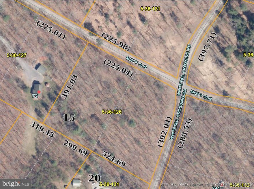 Discover the perfect blend of privacy and nature in the gated community of Misty Meadows This level, wooded 4.31-acre corner lot offers a peaceful retreat, whether you're planning to build your dream home or a weekend getaway.  Enjoy private river access for fishing, swimming, tubing or kayaking along the North River.   The community common area features a pavilion for get togethers & grilling. This well maintained riverfront community is located about 30 minutes west of Winchester. Don’t miss this rare opportunity to own a slice of Wild & Wonderful West Virginia.