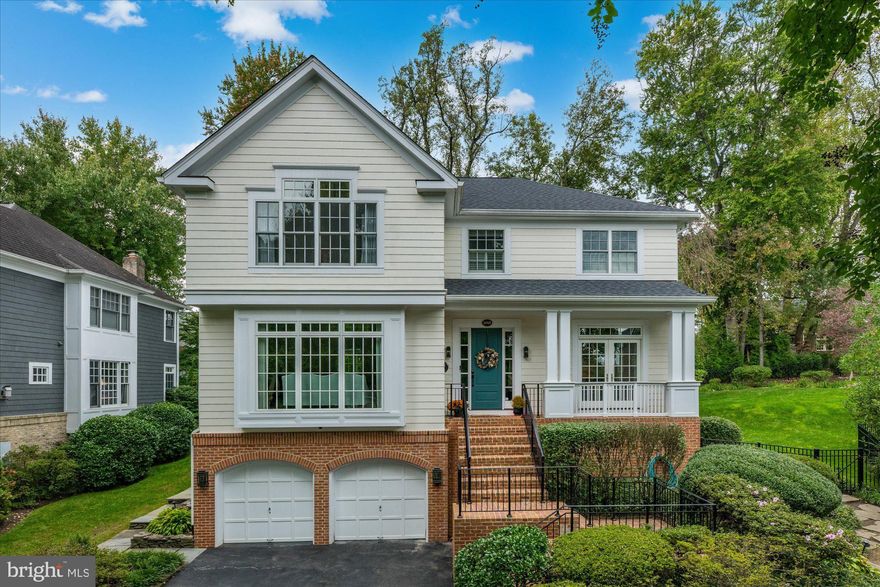 This tasteful, meticulously renovated 4-bedroom, 4.5-bathroom Arlington home offers 4,800 square feet of refined elegance on a .31-acre lot. Originally built in 1995 by Hitt Construction, this property underwent a comprehensive renovation by FWI Custom Homes in 2020, blending timeless architecture with modern sophistication and classic design.

Inside, discover stunning designer wall coverings, including an extensive amount of Schumacher, Thibaut, and a plethora of other custom soft-furnishings, including custom cut carpets and custom window treatments, thoughtful built-ins, walnut floors, new Pella windows (2020), and exquisite designer lighting. The library boasts custom built-ins and stunning Schumacher wallpaper on the ceiling, and the kitchen, outfitted with Thermador appliances (2020 and 2022), features Tabarka tile backsplash, quartz countertops, and a custom hood as its centerpiece. A butler’s pantry and large eat-in area enhance both functionality and flow. The open-concept family room, with handsome coffered ceilings, gorgeous built-ins and a wood burning masonry fireplace, is perfect for gatherings and opens out onto a screened porch, rear deck and private, spacious rear yard.

The primary suite offers dual walk-in closets with custom organizers, a spa-like marble bathroom with a Toto Washlet system, heated floor tile, heated towel rack, pedestal tub and a stunning shower. Secondary bedrooms and baths have been updated with designer lighting and luxury finishes, complementing the home's cohesive style. The lower-level walkout includes more built-ins, another full bath, an exercise room with custom flooring and a wet bar with marble tile backsplash, Sub-Zero appliances, an ice maker, and a beverage refrigerator.

The fully fenced rear yard includes landscape lighting, an irrigation system, and a serene atmosphere. New 30-year roof with Architectural Shingles (2024), A two-car attached garage upgraded epoxy and polyaspartic flooring (2024), newer HVAC systems (Carrier 2016, Lennox 2023), and a 75-gallon water heater (2020) provide comfort and convenience.

Located in a highly sought-after, close-knit neighborhood in N Arlington with excellent proximity to Nottingham Elementary school pyramid, this home is minutes from Washington, D.C., Ballston, and Tysons. Don’t miss this extraordinary opportunity to own an extraordinarily tasteful home that blends luxury, comfort, and meticulous attention to detail.