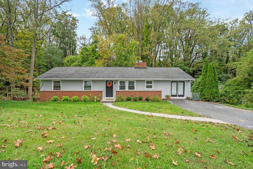 Stunning 5 bedroom, 3 bathroom rancher nestled in a quiet and forested pocket of Parkville. This recently renovated home has all you are looking for, including a gourmet kitchen with quartz countertops, ss appliances, hardwood floors, fireplace, recessed lighting, crown moldings, deck, tons of natural light, plenty of storage and much, much more! This home features a breathtaking and almost surreal view of the woods from the living room. Conveniently located close to supermarkets, gyms, shopping, walking trails and 695 exits. Make an appointment to visit today!