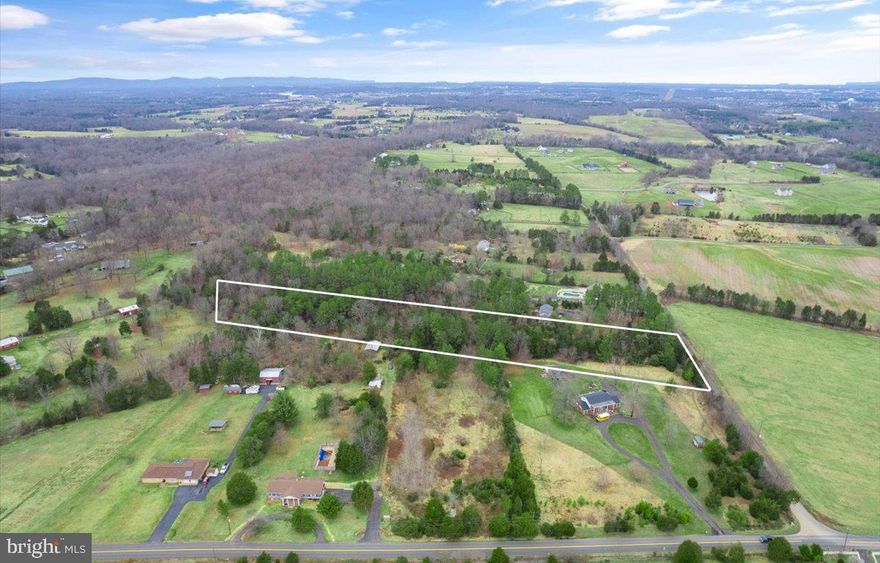 COMING SOON! ***Fantastic 5-acre Wooded Buildable lot *** Located in the "Rural Crescent" of Nokesville.  Beautiful Panoramic Aerial Views!  No HOA, No covenants! Certification Letter from VDH issued for 4BR Septic  (2022) AND the most recent Drainfield plat survey available. This Flat Wooded Lot is just minutes to Route 28, close to Nokesville Schools, Shops, Cafe, and Restaurants, 10-15 minutes from Bristow & Gainesville for grocery and shopping, or 20 minutes to Old Town Warrenton. Nearby are various farm and homestead stands/kiosks, wineries, and breweries. Also, only 12 minutes to Valley View Soccer Fields. If you're looking for a level, buildable lot with plenty of privacy and trees - this lot is exceptional! Contact the lister for boundary survey details.