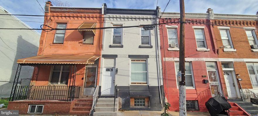Excellent opportunity at 1817 N 26th Street! This 3 bed, 2 bath rowhome is primed for a flipper or owner-occupant ready to put in some sweat equity. The property needs some finishing to complete the renovation.