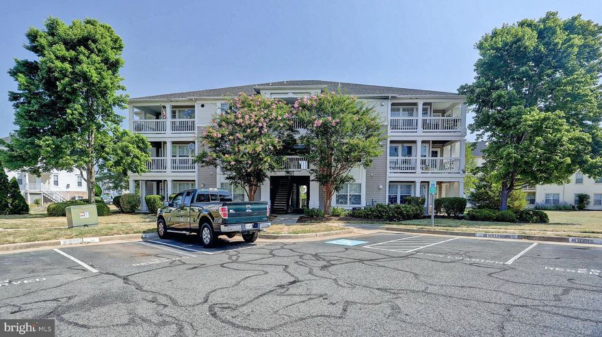 Make this beautiful condo your own!! Great Value for this 2 bedroom plus den, 2 full bath condo in Bull Run area of Manassas. Second Floor Unit w/ wrap around balcony. Tile Foyer. Spacious Living Room, beautiful hard wood floors flow through out main living space. New HVAC! Newer Washer and Dryer. Newer Dishwasher and Refrigerator. Updated Bathrooms. Enjoy easy access to the spacious wrap around Deck.  Close to parks, restaurants, school and major commuter routes. Condo dues includes water & sewer, assigned parking spot and use of community amenities. You do not want to miss this one! Sold 'AS-IS'