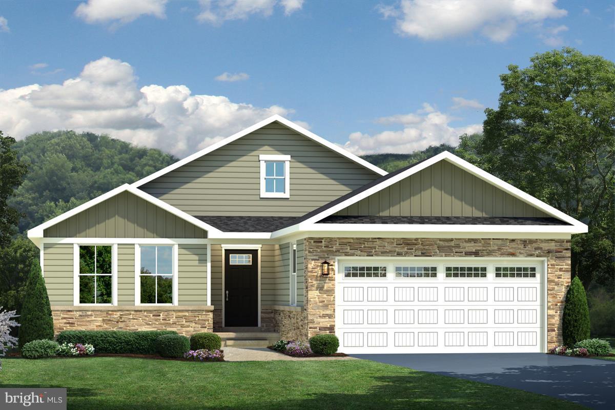 Dominica built to customer's specifications - entered for comp purposes. Features include over 1,700 sq., ft., 3 beds & 2 baths, granite counter tops, luxury vinyl plank flooring, stainless steel appliances, full unfinished basement w/ 3 piece rough-in and partial stone front. Images shown are representative only.