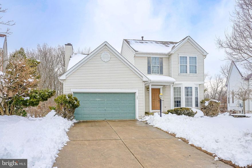 Welcome to this spacious Woodhall model with one of the best settings in the neighborhood—backing to the water with peaceful pond views, a rare find! Step into the formal living room featuring hardwood floors and floor-to-ceiling windows that fill the home with natural light.
The kitchen offers granite countertops, a double sink, and a sunny breakfast room that overlooks the inviting family room with a wood-burning fireplace. The formal dining room is conveniently located right off the kitchen and captures those beautiful pond views—perfect for everyday meals or hosting.
The main level also includes a powder room and a laundry room with cabinetry for added storage and function.
Upstairs, the spacious primary suite impresses with vaulted ceilings, a walk-in closet, and a private bath featuring a jacuzzi tub and double sinks. Three additional bedrooms are generously sized with great closet space and share a full hall bathroom.
Need even more room? The finished basement delivers flexible space for relaxing, entertaining, hobbies, or game nights, plus a dedicated office and a full bathroom. You’ll also appreciate the surround sound, butler pantry, and plenty of storage throughout. Additional highlights include a 2-car garage and a 2023 HVAC system.
Out back, the deck and water view steal the show—a peaceful pond backdrop you’ll enjoy in every season, especially in the spring.