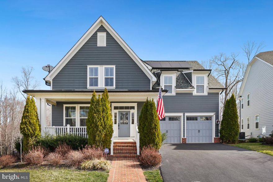 VA Assumable at 2.99% for Qualified Buyers!
Welcome to the Berkley Model in Potomac Shores – A Perfect Blend of Style, Comfort, and Convenience
Nestled on a premier cul-de-sac lot, this stunning Berkley model home backs to serene trees, offering both privacy and tranquility. With three fully finished levels, this expansive residence has been thoughtfully updated with brand new LVP flooring, craftsman trim, and stylish hardware throughout, giving it a fresh and modern feel. Additionally, the energy-saving solar panels on the roof, complete with a transferable warranty, make this home not only beautiful but also environmentally conscious.
Upon entering, you'll be greeted by a spacious foyer that flows into the main level office, complete with glass double doors for privacy—perfect for working from home. The formal dining room, ideal for hosting gatherings, is located just off the foyer. The heart of the home is the gourmet kitchen, a chef’s dream, featuring raised-panel cabinetry, granite countertops, stainless steel appliances, a large center island, a pantry, and a ceramic tile backsplash. The oversized, bright family room off the kitchen includes a cozy gas fireplace, creating the perfect space for relaxation.
The upper level offers generously sized bedrooms, including the luxurious primary suite. This retreat boasts a large walk-in closet and a spa-like bath with a soaking tub, a walk-in shower with a bench, a double vanity, and upgraded finishes throughout. For added convenience, the laundry room is also located on the upper level.
The finished lower level basement is an entertainer’s paradise, featuring a new half bath, a spacious rec room, and an unfinished room perfect for a future den, office, playroom, or gym. Storage space abounds, ensuring there’s room for everything.
Step outside to enjoy your own private oasis, with a composite deck and stone patio that overlook a fully fenced backyard—ideal for quiet evenings or gatherings with family and friends.
Additional features of this home include window blinds, recessed lighting, a two-car garage, an in-home fire sprinkler system, and so much more. This home offers an incredible blend of functionality, comfort, and modern living.
Located in the sought-after community of Potomac Shores, you’ll be just minutes away from the upcoming VRE station, top-rated schools, shopping, scenic walking trails, and so much more.
This home is priced below some other similar homes in the community have sold for.