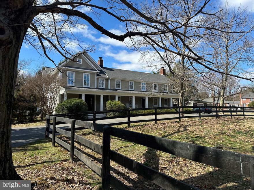 Welcome to this one-of-a-kind property that blends Civil War era history with the modern amenities for today's lifestyle.  The original section was built in the 1820s and was the home to the Walker family, for whom the Great Falls road is named.  The original home, to which several additions have been made over two centuries, is now incorporated into the current residence, and the newest addition was built in 2005.  The oldest section includes original random width heart of pine flooring, hand-hewn beams, and fireplaces with local stone.  The addition provides a true farm house front porch, spacious foyer, lovely staircase, large family room, modern kitchen, owner's suite, and wide balcony that overlooks the nearby scenic pond, which was originally a large farm pond that watered the cows in the area.  In addition, there is a 3-stall barn with tack room and hay loft, and four paddocks on two acres.  This historic home and equestrian property is only one mile to the village center and two blocks to River Bend Country Club.  This is a special opportunity to enjoy a rural and historic ambience among a suburban and neighborly setting.  It is truly a rare home that boasts character and charm, yet convenience, that is often missing in today's residential offerings.