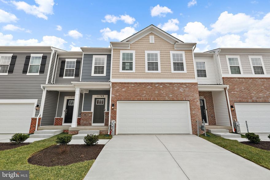 Discover D.R. Horton’s Crofton Floorplan, a stunning townhome that offers the comfort and style of single-family living. This spacious 2,877 square foot home features an open floorplan with 9 ft. ceilings, a gourmet kitchen with 42" cabinets, a large island, and a walk-in pantry. The great room and dining room are perfect for entertaining and relaxing with your family and friends. The second floor boasts a luxurious owners suite with a double vanity bathroom and a huge walk-in closet. You’ll also find three additional bedrooms, a hall bath with a separate shower door, and a spacious laundry room. Last but not least, enjoy a finished lower level rec room with a walkout exit backing to walking trails with gorgeous views. The Crofton Floorplan is designed to meet your needs and exceed your expectations. Plus, you’ll enjoy the benefits of D.R.Horton’s smart home package, which includes a video doorbell, smart thermostat, smart lock, and more. With your new construction home, you’ll save money on repairs and maintenance, and you’ll have peace of mind with a new home warranty. Don’t miss this final opportunity to own your dream home in a desirable location. Contact us today to schedule a tour!