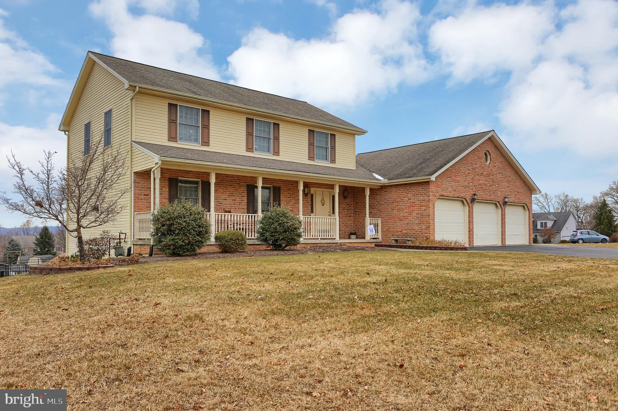 Best of everything! Old Reliance Farm two story on quiet street with little traffic close to PA Turnpike, HIA and an easy commute to Lancaster or Harrisburg. More than a half-acre with level front and partially fenced rear yard with shed. Two master suites, one on main level which is perfect for an in-law suite and another on the second floor, along with two additional bedrooms for a total of four. Three-car, oversized garage with new overhead garage doors on order and to be replaced for buyer. Finished basement is exposed to rear yard with walk-out to inground heated pool. First floor laundry, natural wood trims and crown molding, two gas fireplaces, three full baths, two powder rooms and a new AC unit for year-round comfort and affordability. New carpet in first floor master suite and new flooring in both master suite baths. More than 3,200 square feet of finished living space with home and finished basement combined. Come see and make it your home!