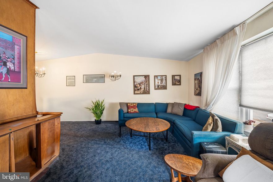 Fantastic Bells Corner home inviting you to restore it to its original glory. This corner home with 3 exposures is located on a quiet street overlooking Bradford Park. It sits 2 minutes off the Roosevelt Boulevard and Bustleton Avenue for superb commuting access. This lovely home is airy, spacious and super functional. You'll find neighbors who keep their homes up, and tons of shopping conveniences in all directions. Step into the bright living room which flows right into the dining room and eat in kitchen allowing for easy entertaining and daily living. The eat in kitchen features room for lots of cabinets and expansive countertops. For added functionality all three bedrooms are on this main floor as well as hall closets,  hall bath and ensuite bath in the master bedroom. There is even a privacy door that pulls out to separate the living and sleeping areas. On the lower level is a partially finished basement that features a fourth bedroom and powder room that once served as the former owner's dental practice. The basement features an egress door directly into the bedroom making this an ideal in law suite or professional office, and a separate door to the driveway, as well as the mechanicals and laundry room. Showings will start at Open House at 11am on Sunday, March 23rd. Offer deadline is Monday, March 24th at 5pm. Some photos have been edited to remove belongings, seller may not be able to deliver the home in broom swept condition.