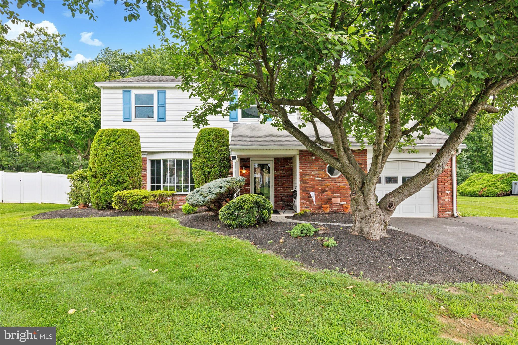 Award-winning Council Rock Schools! This 4BR, 2.5BA Colonial in Holland offers smart layout and walkability to both elementary and middle schools. The open-concept kitchen/family room features a classic brick fireplace, perfect for everyday living. Upstairs, the primary suite includes full bath and ample closet space; three more bedrooms offer flexibility for guests, kids, or office. No basement? No problem—the floored attic space, laundry/mudroom, garage, and closets throughout give you room for everything (and then some). Enjoy the private backyard, ideal for entertaining, and yes—the hot tub stays! We've made one price reduction and don't expect 15 Penn Circle to sit much longer. This is your chance—don’t miss it, schedule a tour TODAY!