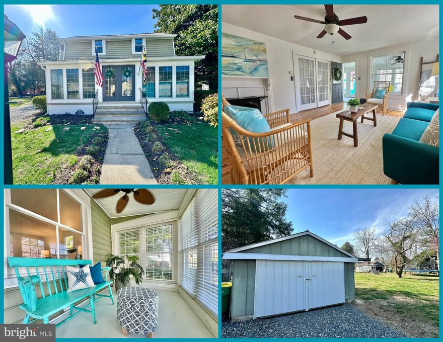 OWN for less than you can rent at this NEWLY listed, ADORABLE turn-key home is ready for her lucky, new owners! Rumored as the 'Frederick Douglass' home, this home exudes charm & character! Boasting gleaming hardwoods, ample natural light, welcoming full-length front porch with gas hook-up to extend outdoor living space, Spacious main-level bedroom,  country kitchen w/ built-ins,  14' x 22' outbuilding for ample storage,  QUIET non-thru street just steps from walking & exercise trail AND Tuckahoe State park with kayak & canoe launch & outdoor life! 25 mins from Bay Bridge- Roof, Windows, Windows  HVAC- & vinyl siding-2009, well pump 2023, Move in ready & priced to SELL!