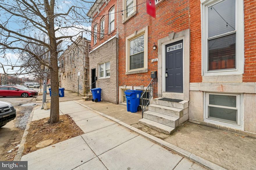 Welcome to 202 N Luzerne Ave, a beautifully maintained townhome nestled in the heart of Baltimore's desirable Patterson Park neighborhood. This residence seamlessly combines historic charm with modern amenities, offering a comfortable and convenient urban lifestyle. Key Features: Bedrooms: 2 generously sized upper-level bedrooms, each boasting their own private full bathroom for ultimate convenience and privacy. Bathrooms: 3 full baths in total, including a luxurious primary en-suite featuring a walk-in shower and a soaking tub Living Space: A spacious and inviting living area adorned with gleaming hardwood floors, perfect for both relaxation and entertaining. Gourmet Kitchen: The modern kitchen is a chef's delight, equipped with like-new appliances, granite countertops, and beautiful cabinetry that offers ample storage. Lower Level: Fully finished basement presenting a versatile bonus room, ideal as a third bedroom, home office, or recreational space. This level also includes a full bath, a new sump pump, and a separate laundry area for added convenience. Parking: A private parking pad at the rear of the home ensures secure and hassle-free parking. Updates: Major systems, including the roof and HVAC, were updated in 2007, providing peace of mind and energy efficiency. Location Highlights: Patterson Park: Just steps away from one of Baltimore's premier green spaces, offering walking paths, sports facilities, and community events. Community Amenities: Proximity to local shops, diverse dining options, and vibrant cultural attractions enrich the urban living experience. Accessibility: Convenient access to major highways and public transportation makes commuting straightforward and efficient. This residence at 203 N Luzerne Ave embodies the perfect blend of comfort, style, and location. Don't miss the opportunity to make this exceptional property your new home in the heart of Baltimore. Better Hurry! Note: The jacuzzi tub is being sold "as-is."