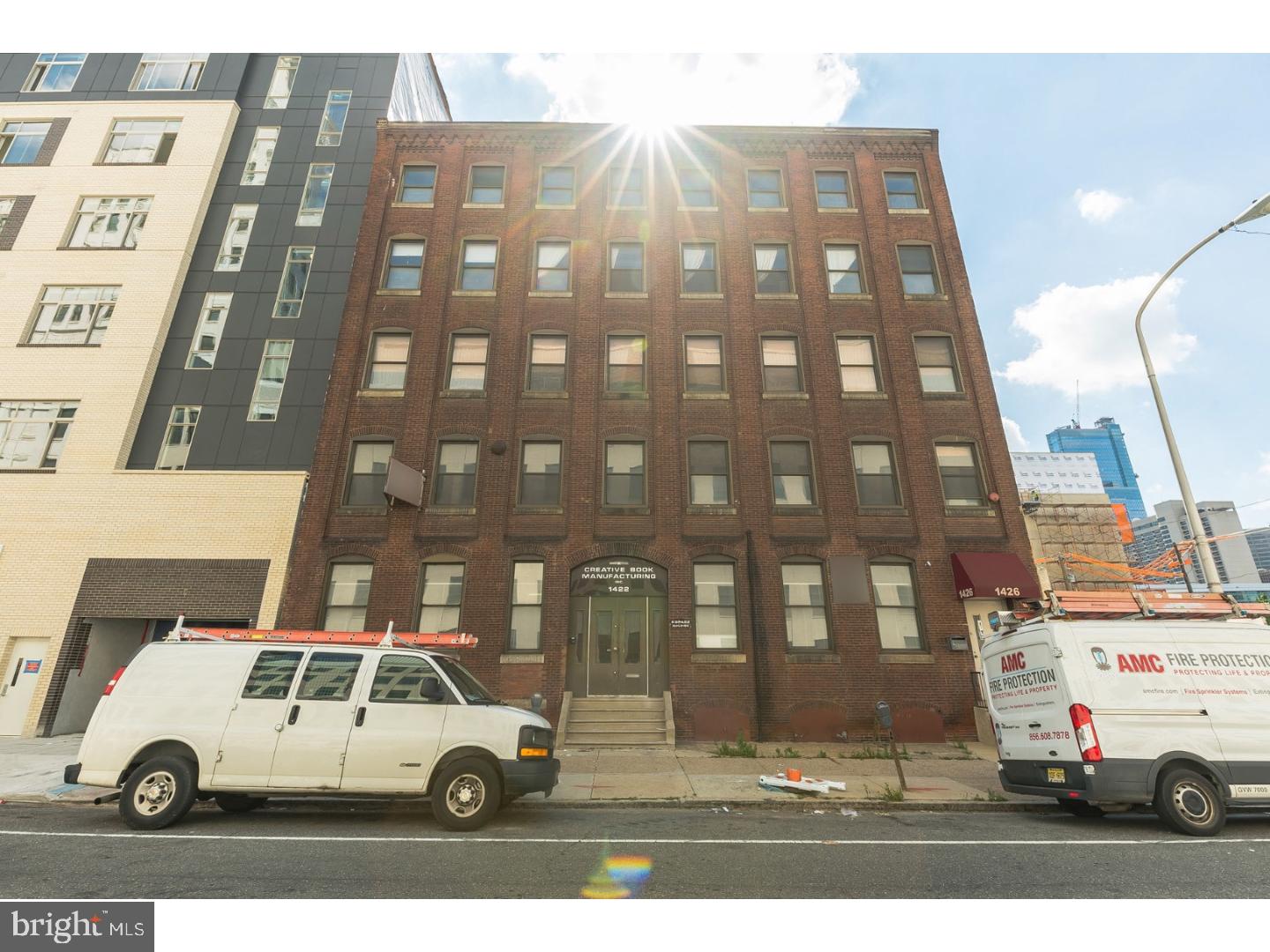 Very Hot location, Broad and Callowhill, directly across from the once Philadelphia Inquirer building now being transformed into one of the largest Police headquarters in the country, undergoing a 50 million dollar renovation, also a stones throw away from Hahnemann University hospital. This entire area has undergone a complete Gentrification. This 5-story, 28,328sf building sitting on .14 acres and is in great condition. This is a CMX-5 Zoned building. This commercial/industrial building can be converted into residential condos/mix use, as it has good frontal visibility or back into a commercial leasing offices. Brand new public parking garages are right next door to the property. With this zoning you have many options.** Building is clear and free of all liens**