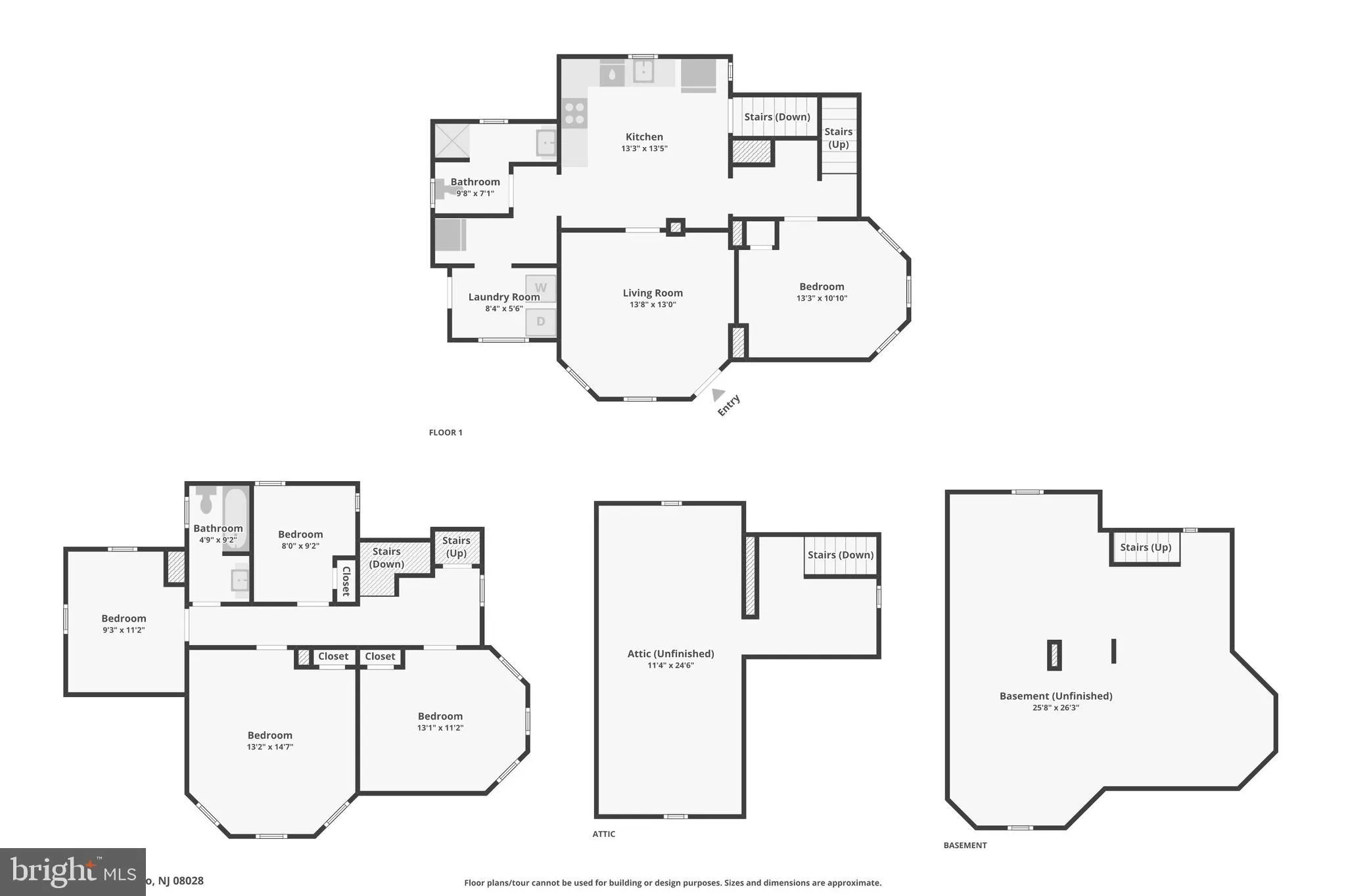 Glassboro, New Jersey 08028, United States, 5 Bedrooms Bedrooms, ,2 BathroomsBathrooms,Residential,Active,49180