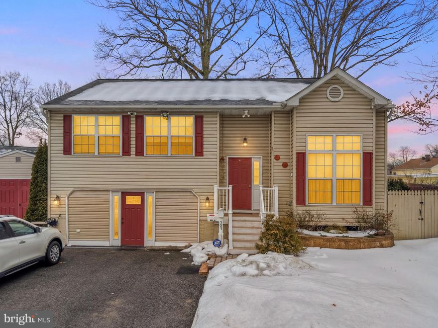 Welcome to 505 Aquahart Rd in Glen Burnie, a spacious and updated 4-bedroom, 3-bathroom home offering flexibility and real income potential.

The main level features a comfortable layout with a primary bedroom and a fully updated bathroom completed in 2026. Window AC units and upgraded motorized blinds are in place. The living room features dual-powered motorized blinds with a remote control, designed to help reduce heat and protect interior finishes. Living room drapes convey. An electric fireplace adds convenience. The hall bathroom was also updated in 2026.

The kitchen has been refreshed with granite countertops, all new appliances in 2025, a new garbage disposal in 2025, updated lighting in 2024, skylights, new flooring in 2024, and a modern accent wall. The upstairs washer and dryer were installed in 2024. Kitchen drapes do not convey.

The lower level provides strong value with a separate entrance, private kitchen, updated full bath in 2024, separate laundry, and its own AC system. Previously rented for $1,600 per month, it works well for rental income, extended family, or guests. Two sump pumps service the home.

Outdoor space includes an approximately 450 sq ft deck updated in 2025 with dimmable lighting, ceiling fans, and a hot tub added in 2025. The fully fenced yard offers flexibility, plus a driveway for four vehicles, additional street parking, a motorized pond feature, and two storage areas, including a shed with a new roof in 2020. The main roof was replaced in 2020.

Convenient to shopping, hospitals, and Baltimore/Washington International Thurgood Marshall Airport. Multi-level living with built-in income options.