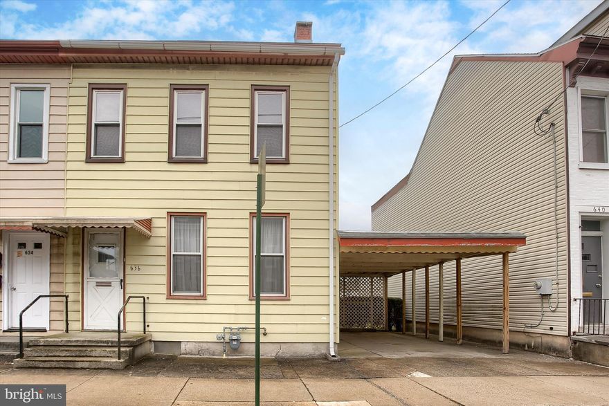 Coming Soon!!  Investor alert in Lebanon City! This semi-detached home at 636 Walnut St offers strong potential with 3 bedrooms and 1.5 baths, making it an ideal addition to your rental portfolio or next flip project. The property features off-street parking with a carport, a fenced-in yard, and a functional layout with solid bones ready for your updates and vision. Conveniently located near local amenities, shopping, and major routes, this home checks the boxes for both investors and buyers looking to build equity. With the right improvements, this property has excellent upside potential. Being sold as-is. Bring your ideas and unlock the value!
