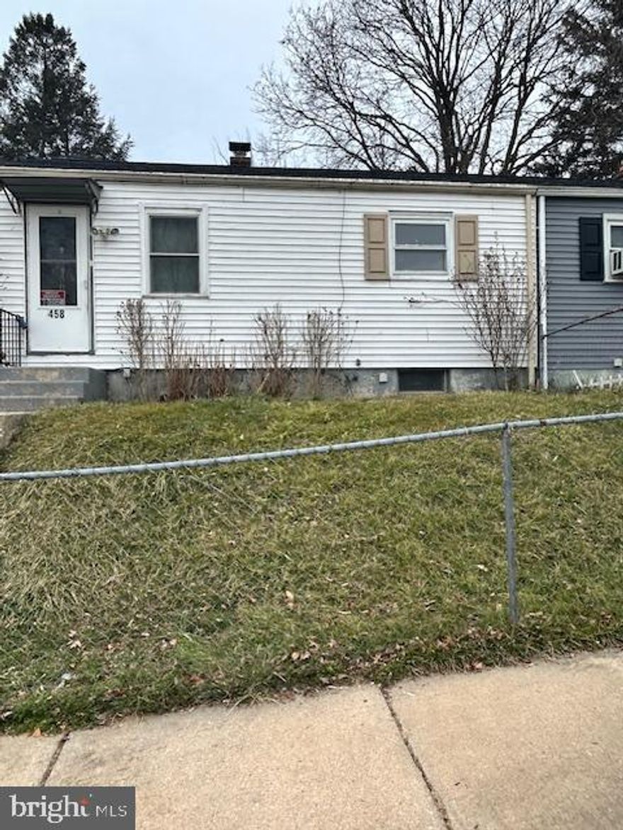 This semi-detached 2 bedroom  rancher has 1 bath and needs some TLC.  Buyer buys property as-is.  Low taxes.  Priced at $119,900
