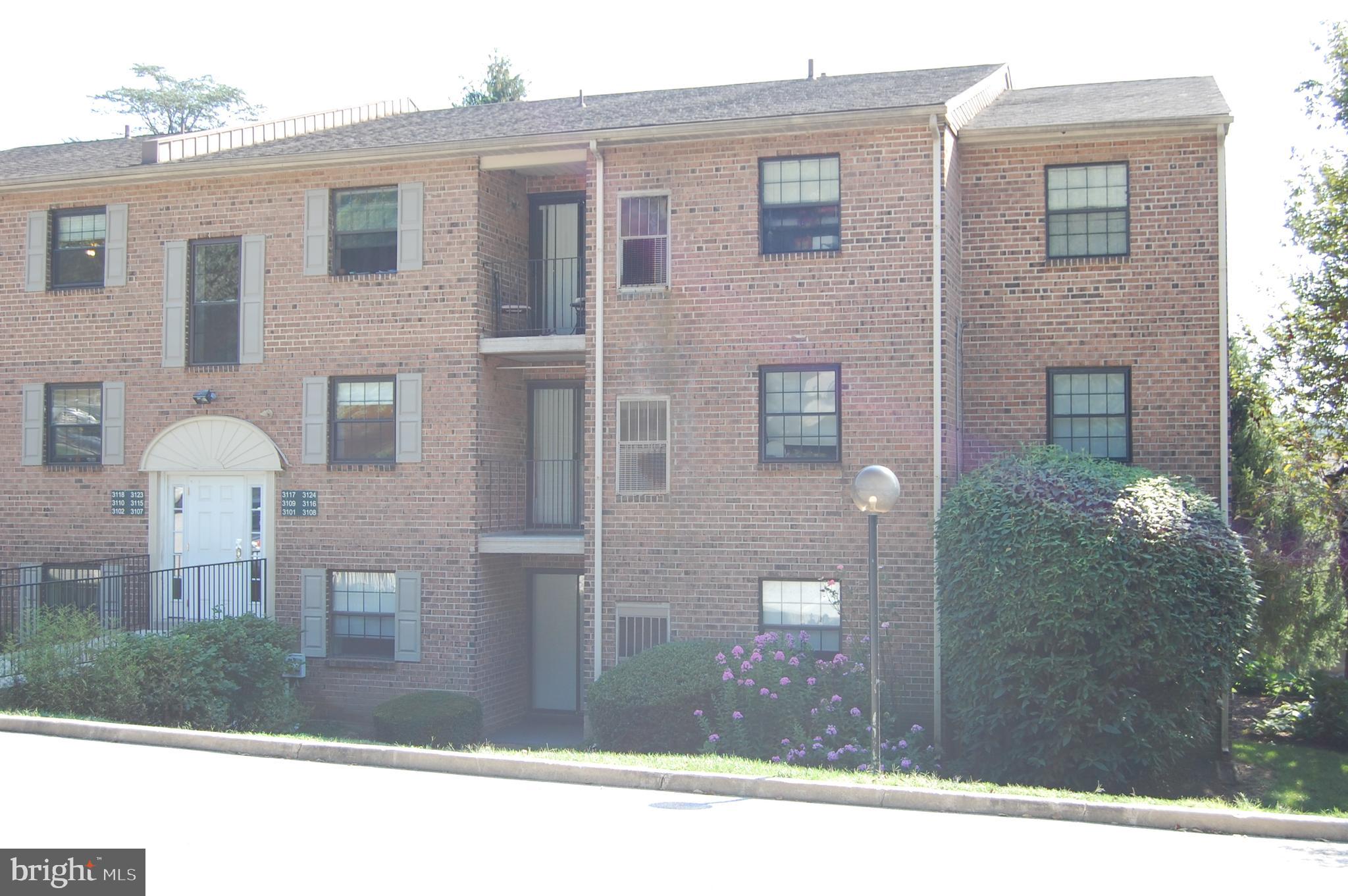 Nice and Clean 2 Bedroom 1 bath condo available in Goshen Valley III. This is a first floor end unit! Newer paint, carpet, and vinyl floors. Washer and dryer are included in the condo. Rent includes use of swimming pool, and tennis courts. Just a short walk to public transportation and stores. Tenant is responsible for monthly sewer fee of $36.00.