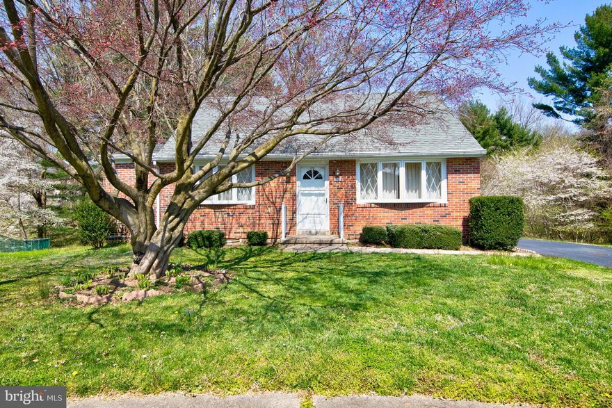 Property is in good shape but being Sold As Is.. Cape Cod with brick front, vinyl siding.   Spacious rooms. Walk-out lower level opens to large lot ending at a creek,  Rough-in for half bath. Rural feeling to home located in City limits.  Easy access to I95.  ALL OFFERS NEED TO BE IN BY SUNDAY, APRIL 11 AT 6:00 pm