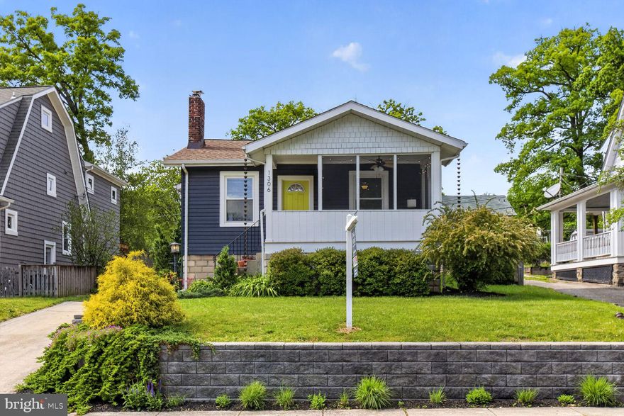 Classic Catonsville cottage offers vintage character and modern convenience!  From the screened front porch to the service porch in the rear, you are reminded of its history. Clad in low maintenance materials you can catch a glimpse of the original cedar siding on the front gable.  You’ll notice original hardwood flooring, large windows, trim work, generous space for family gatherings, and a flexible mudroom with hookups for your washer/dryer on the main level  A stairway leads to a floored attic with loads of storage. If you don't need the  detached garage for your car or workshop, it offers more storage!  
With so many updates to give you peace of mind, you’ll have time to enjoy the beautifully landscaped yard:  2026 – dishwasher, paint in living and dining rooms, front step railings,  2025 – roof, gas range, fridge, microwave , siding paint, 2016 – gas HVAC, gas water heater, stainless flue liners for HVAC and water heater, 2014 – basement waterproofing and sump pump, replacement windows, water main from street to house.
Your chance to live in the Oakcrest neighborhood, known for its friendly vibe and accessibility.  Walk to Catonsville amenities (easy to set your chairs up early for the July 4th parade!).  You’ll be close to the Trolley Trail, Old Ellicott City, commuter routes, public transportation.  Enjoy the lifestyle and warmth of this special home!