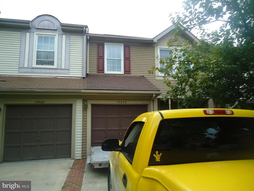 Do not miss the opportunity of this huge townhouse with garage in a desired Laurel Lakes community.  New carpet, new deck (facing woods), fresh paint, master bedroom with full bath and walk in closet, fenced yard, furnished basement with window and rear entrance, . . . Easy access to Baltimore and Washington.   This is a standard sale.  Quick move in.  It will not last.