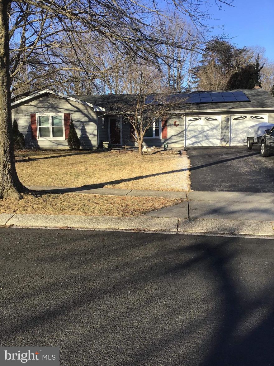 WONDERFUL HARD TO FIND RANCH HOME w 4 BEDRMS AND 2.5 BATHS! ALMOST 1/2 ACRE FENCED YARD* REAR ADDITION WAS ADDED FOR AN INLAW SETUP AND IS  NOW 4th BEDROOM w BATH* LARGE 20X14 SUNPORCH/FLORIDA ROOM  ON BACK FOR ENTERTAINING w  HOT TUB* SPACIOUS LIVING RM w BAY WINDOW*FORMAL DINING* LARGE MASTER BEDRM w BATH & HALL BATH & 2 MORE SPACIOUS BEDROOMS* KITCHEN w EXTENDED COUNTER FOR EATING SPACE, GARDEN WINDOW*  LAUNDRY* REPLACEMENT:  WINDOWS, ROOF, A/C , HWH, GARAGE DOORS, WASHER, DRYER, PATIO* UNDERGROUND SPRINKLER SYSTEM w 8 ZONES (works but owner rarely uses it." As is" please) FAMILY ROOM W LOVELY BUILT-INS ON SIDES OF  FIREPLACE  w INSERT* TV STAYS w SURROUND SOUND* 2 CAR GARAGE w 2 OPENERS, WORKBENCH STAYS* 2 STORAGE SHEDS 1 w ELECTRIC*OWNER OWNED HIGH DOLLAR  SOLAR  SYSTEM* FFA PAID OFF* HOA IS 37.00 BUT VOLUNTARY PER SELLER* NO KLB...OWNER PREFERS 11:00 AM TIL 7 PM SHOWINGS IF POSSIBLE ....PLS TRY TO GIVE 1 HR NOTICE BY CALLING SHOWINGTIME * OWNERS RETIRING SOUTH & CAN CLOSE WITHIN 30- 45 DAYS* THANK YOU FOR SHOWING AND CONTACT LISTER IF YOU HAVE QUESTIONS...