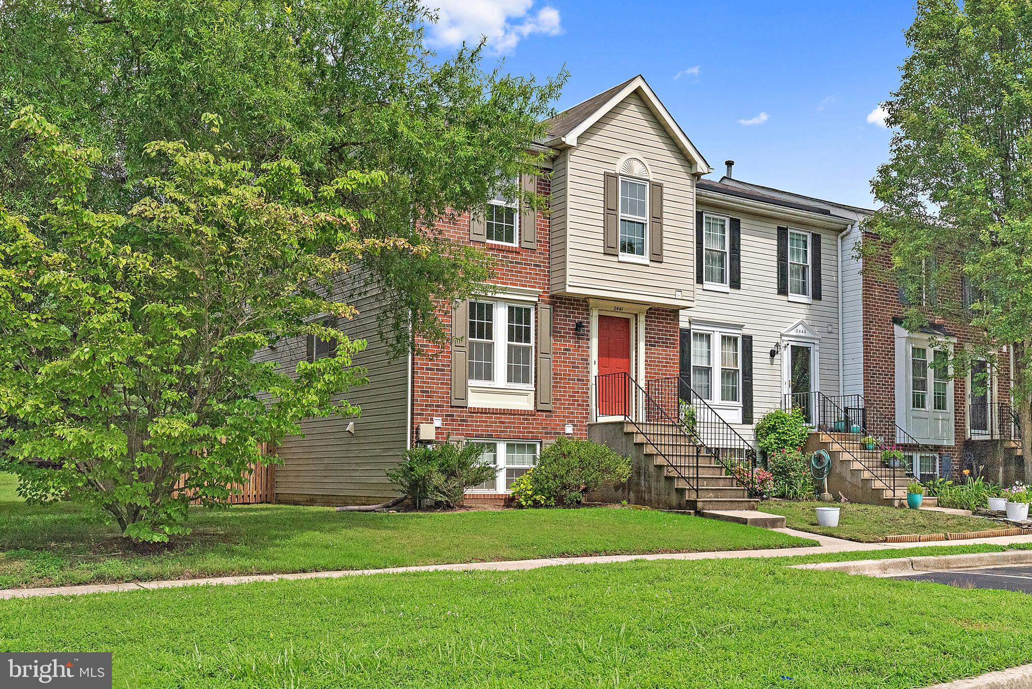 Don’t miss this beautifully maintained 3-bedroom, 2.5-bath, end-unit townhome with three finished levels and scenic golf course and lake views in the desirable Walden community of Crofton. This light-filled home offers added privacy and space as an end unit, with fresh paint and brand-new carpet throughout. The main level features a bright country kitchen with a cozy dining nook and electric stainless steel appliances.
The lower-level family room is perfect for relaxing, complete with a gas fireplace. The backyard is fully fenced and has a stamped concrete patio, ideal for entertaining or enjoying the outdoors. Also is wired for a hot tub!
Upstairs, you'll find three spacious bedrooms and two full baths, including a primary suite with a renovated en-suite bathroom.
Additional updates include Thompson Creek windows (2016) and roof replacement (2018).
One of the best locations just minutes from premier shopping, dining, and entertainment in both Gambrills and Crofton, this home offers unmatched convenience. Enjoy an easy commute to Ft Meade, Annapolis, Washington, and Baltimore.
With its combination of comfort, location, and lifestyle, this move-in-ready home is an exceptional opportunity in a sought-after golf course community.