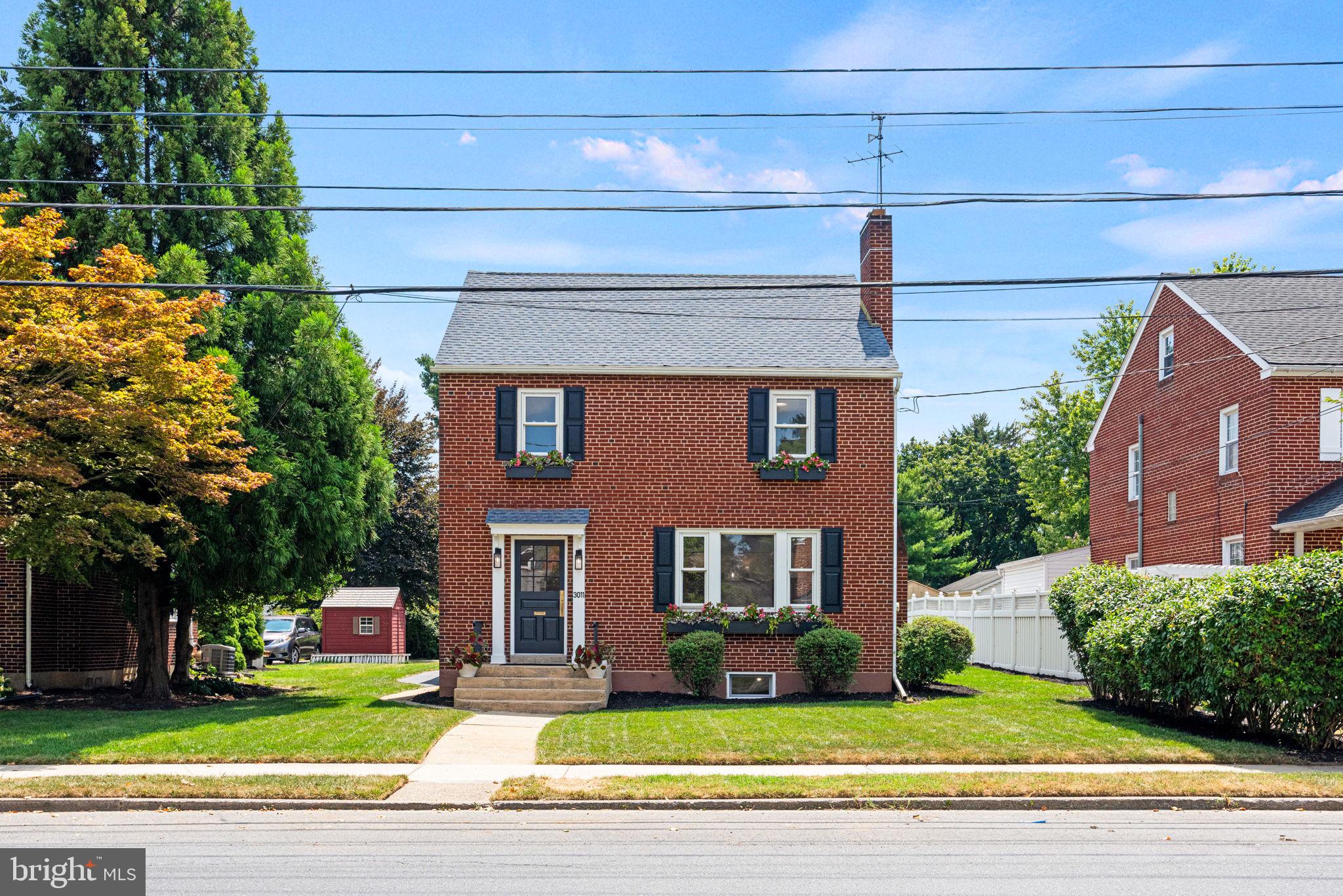 Welcome to your dream home in the highly sought-after Camp Hill Borough—an all-brick two-story residence that has been completely remodeled from top to bottom, blending timeless character with modern luxury. Featuring three spacious bedrooms, two and a half beautifully appointed bathrooms, and a one-car attached garage, this home has been reimagined with today’s lifestyle in mind.
The first floor has been thoughtfully redesigned by removing walls to create an open, seamless flow from the cozy family room with a gas fireplace to the chef’s kitchen of your dreams. This kitchen is a true showstopper with quartz countertops, high-end soft-close cabinetry and drawers, a massive island with bar seating, a beautiful tile backsplash, recessed and designer wall lighting, and a pot filler over the custom luxury Blue Star stove. The adjacent dining area features a custom bar cabinet running the length of the wall, complete with quartz counters, a small bar sink, and a built-in wine fridge. A convenient first-floor laundry and mudroom with a side entrance, as well as a stylish half bath, complete the main level.
Upstairs, the primary suite offers a spa-like bathroom with dual sinks and a custom tile shower with a half-glass wall. Two additional bedrooms share a fully remodeled main bath featuring a floating vanity and sleek new shower. The walk-up attic houses the HVAC equipment for the home’s air conditioning while providing exceptional storage space. The freshly painted basement offers a clean, dry area for additional storage or potential future use.
Combining classic Camp Hill charm with modern finishes and thoughtful upgrades, this home is truly move-in ready. The only question left—will you be the lucky one to call it yours?