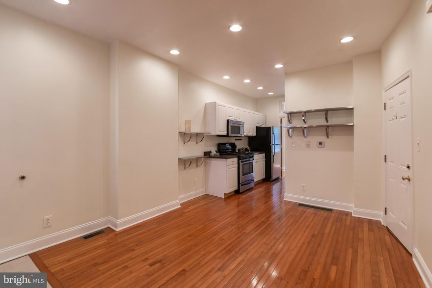 *Available Now!*

Don’t miss this gorgeous 2 bedroom, 2 full bathroom unit on the first floor of 2203 Fitzwater St, located in Graduate Hospital. The apartment features hardwood flooring throughout, recessed lighting, central air/heat, and in-unit laundry. Entering you will find a spacious living area that is centrally located between both bedrooms with shelving and access to the kitchen. The attached kitchen features ample cabinet storage, and stainless steel appliances including a stove/oven, microwave, disposal, and refrigerator. Both bedrooms offer ample storage options, featuring mirrored closet doors and plenty of natural lighting. A parking space is available at the rear of the property and can fit a single vehicle.

Graduate Hospital Neighborhood – A growing neighborhood in the southern section of Center City, the Graduate Hospital is located minutes from Schuylkill River Park, Grays Ferry, South Street, Fitler Square and Rittenhouse Square. Officially bordered by South Street to the north, Washington Avenue to the south, Broad Street to the east and Schuylkill River to the west, the Graduate Hospital is also just minutes from the vibrant Avenue of the Arts and just a few minutes drive from University City and the campuses of Drexel University and the University of Pennsylvania (UPenn).

*Pets Permitted, 1 Max, Dogs <25 lbs, $250 Non-Refundable Pet Fee.
*Water included in rent.

Please call to schedule an appointment for a showing!