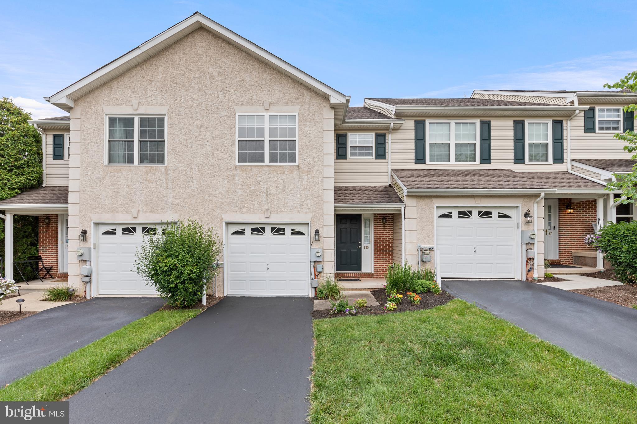 Welcome to this beautiful 3 Bedroom 2.5 bath freshly painted townhouse located in the Rosewood Community of Trappe in Perkiomen School District. Enter the large center hallway which includes a foyer with a coat closet and access to the attached garage. The spacious kitchen has plenty of counter space, wood cabinets, and a brand new dishwasher. The kitchen is next to the large Living Room/Dining Room combo that leads you to a newly renovated elevated deck which overlooks the backyard and a walking trail. Rounding out the first floor is a powder room. The second floor features a spacious owners suite with wall to wall carpet, a walk-in closet, and a full bathroom with a closet. Two additional bedrooms, a full hallway bathroom, an attic for storage, and the conveniently placed laundry area complete the second floor. The lower level offers a full sized unfinished basement with a walk out entry through sliding doors. Also, there is a private newly sealcoated driveway with 2 parking spaces and a parking lot with additional parking for when entertaining. Rosewood Community offers a walking trail, is right across the street from Rambo Park, is close to 422 and the PA Turnpike, is minutes from Pfizer and GlaxoSmithKline, and also close to the Collegeville Town Center and many restaurants. Professional photos will be available to view on 7/15 and showings begin on Wednesday 7/16.