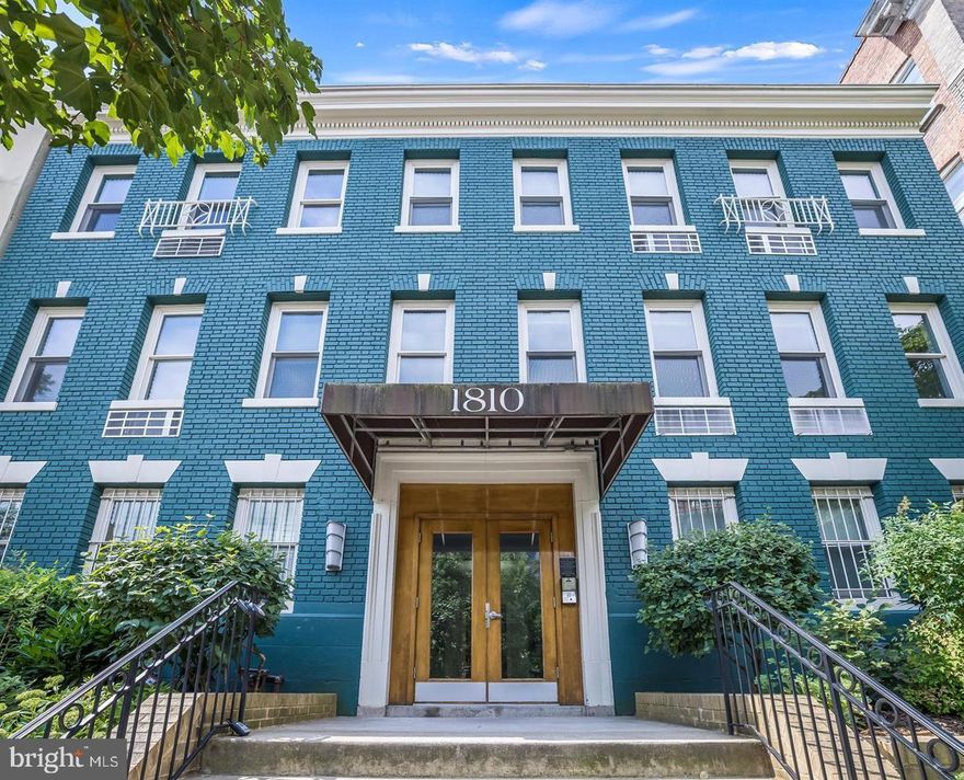 Stunning condo on a residential tree-lined street in Kalorama! Enter the light-filled living and dining area featuring fireplace and hardwood floors. Kitchen offers white cabinets, granite countertops and stainless steel appliances. Large bedroom boasts natural light, accompanied by full bathroom with storage vanity. Only minutes from Adams Morgan, Dupont Circle, U Street and Rock Creek Park! Home is currently not staged. "Combo Box " lockbox on railing outside w name Ilahi on the front.