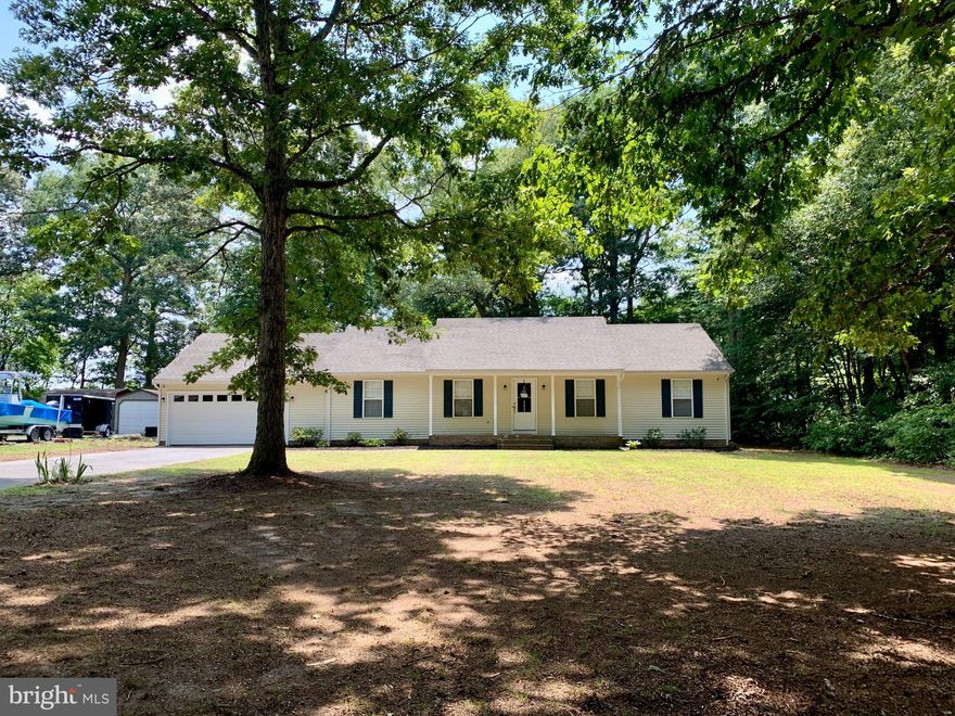 Nestled in a serene development, this beautiful rancher offers the perfect blend of modern luxury and peaceful living. As you step through the inviting entryway, you’ll be greeted by a spacious living area featuring cathedral ceilings and an abundance of natural light.

The modern kitchen and dining area are a chef’s delight, boasting upgraded cabinetry, granite countertops, and stainless-steel appliances. Down the hall, you’ll find a full bathroom, two cozy bedrooms, and a primary suite complete with its own full bathroom featuring tile flooring and granite counters.

Step outside to the back deck and soak in the tranquility of your surroundings. This home is ideally located just minutes from the Delaware line and downtown Salisbury, providing both convenience and a peaceful retreat.

Don’t miss the opportunity to make this modern home yours and start creating wonderful memories!