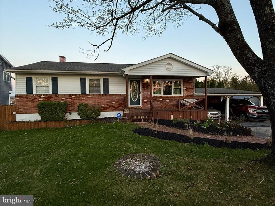 Welcome to 3427 York Street in Manchester—a beautifully updated rancher that perfectly blends modern comfort with everyday functionality. This inviting home features 3 spacious bedrooms and 2 full bathrooms, thoughtfully designed to meet today’s lifestyle needs.

Step inside to find a fresh, modern interior with new siding and a newer roof, offering both style and peace of mind. A brand new radon mitigation system was installed last month, adding an extra layer of safety and value. The partially finished basement adds valuable living space and includes a fully functioning pellet stove—perfect for cozy evenings and energy-efficient heating.

Out back, enjoy your private outdoor retreat with a brand new Trex deck, ideal for entertaining or relaxing. The backyard was refreshed with brand new sod last summer, creating a lush, green space with fresh landscaping ready for summer—perfect for gatherings, pets, or play.

Additional highlights include a convenient 2-car carport and plenty of room for storage and parking. With its modern updates and move-in-ready condition, this rancher is a must-see in a desirable Manchester location.

Don’t miss your chance to make this beautifully maintained property your own!