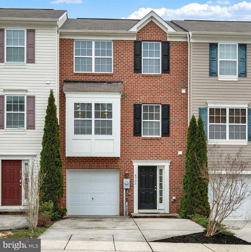 3 BR 2 Full and 2 Half Baths in Hollywoods. Enter from the main level  to the foyer, with access to a half bath and garage and you can walk on through to the family room and access to the rear level yard. You will appreciate the open floor plan on the second level, featuring the dining area, kitchen with large island and loads of cabinets, and living room with access to the deck.  The third level contains the primary bedroom with large walk in closet and primary bath, the hall bath and two additional bedrooms. From the third level, you can also access the attic with pull down steps that is all set up for your storage needs.  This home is convenient to major commuting routes of I-95, Rt 40, MD-7, APG, and Baltimore. Shopping and restaurants are  close by. Community tot lot and walking trails are also available. Check it out and get ready to make this your new home! Good credit required. 12 month lease required. Pets considered on a case by case basis with no more than 2 pets.