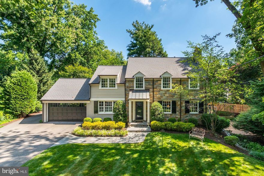 5011 Rockmere Court is an elegant and welcoming expanded Colonial at the end of a quiet cul-de-sac in the coveted community of Sumner. Offering 6 Bedrooms and 4.5 Baths throughout 5,950 livable square feet, this 3-level residence is beautifully finished with gleaming hardwoods, excellent millwork, and well-proportioned rooms. Updated and expanded in 2007, the footprint of the home was increased in a seamless fashion designed by GTM Architects and built by Meridian Homes. Situated on a landscaped and lush 0.34-acre lot, 5011 Rockmere Court showcases a level and deep rear garden surrounded by mature trees. The robust outdoor entertaining areas include an expansive slate Patio with a stone retaining wall and built-in barbecue, a relaxing Screened Porch, and a lower side Patio/Sport Court. There is an Attached 2-Car Garage.
 
Sumner is a charming community that is adored for its easy access to DC and Virginia. Nestled along Little Falls Stream Valley Park and just a short distance to the Potomac River, this perfect Bethesda location is within close proximity to the Capital Crescent Trail, the C&O Canal Towpath, and local Parks. The Shops at Sumner Place host a collection of stores, restaurants, and services, a wonderfully convenient feature to the neighborhood of Sumner. Additional shops, restaurants, and amenities are available nearby in Friendship Heights, Chevy Chase, and Downtown Bethesda