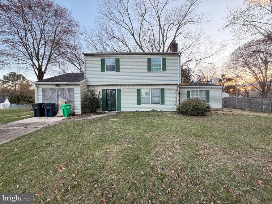 ONLINE AUCTION: This auction takes place on the Ashland Auction Group Website Bidding Platform. Bidding begins 05/13/2026 @ 10:00 AM. Bidding ends 05/15/2026 @ 12:50 PM. List Price is Suggested Opening Bid. Deposit: $25,000.

Single-family home located in the established Rambling Hills neighborhood of Upper Marlboro, MD. This detached residence offers approximately 2,480 square feet of living space on a ±0.39 acre lot, providing strong upside potential for investors, renovators, or owner-occupants seeking value-add opportunities in a stable suburban market. Constructed in 1976, the property features a traditional layout, believed to contain 3 bedrooms and 2.5 bathrooms, multiple living areas, and a fireplace. The home sits on a generously sized lot, offering usable yard space and potential for outdoor improvements or expansion depending on buyer plans and zoning allowances.