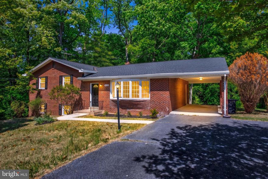 Welcome to Temple Hills, MD!!

Here we have a COMPLETELY renovated and move-in ready home! 
      This stunning 4-bedroom, 3 full bath home at 5316 Old Branch Ave features three fully finished levels with large living spaces and an abundance of natural light from the many windows throughout. Thoughtfully updated with modern finishes, the home includes a brand-new roof, new HVAC system, new windows, updated flooring, fresh paint, and new appliances. Spacious bedrooms, beautifully renovated bathrooms, and versatile living areas provide plenty of room for relaxing, entertaining, or working from home. 

     Enjoy the charm of a fully operational wood-burning fireplace, adding warmth and character to the home. The walk-out lower level opens to a large lot, offering great outdoor space and additional possibilities for entertaining or recreation. A carport and extended driveway provide ample off-street parking for multiple vehicles. 

Conveniently located near shopping, dining, commuter routes, and DC. A turnkey property offering space, style, and comfort!
