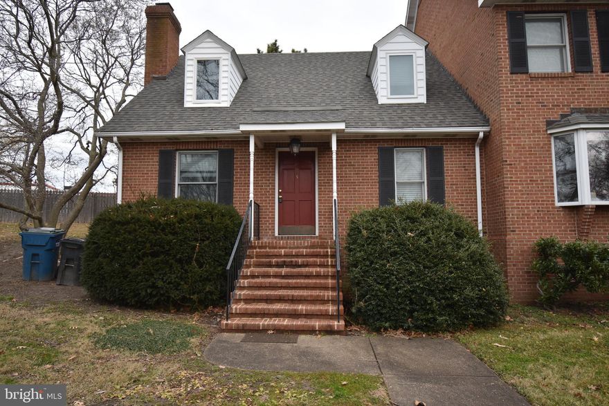 Location!!! This 2 Bedroom/2 bath Brick Cape Cod End Unit has recently been updated featuring new appliances, redone bathrooms, recessed lighting, new countertops, hardwood flooring throughout the main living areas. There is a living room with wood burning fireplace, a first floor primary with a dedicated bathroom. Second floor includes a large bedroom, separate walk-in closet, bathroom with ceramic tub and new tile. There is a private brick patio for entertaining and grilling. Picturesque views of the Bay Street Ponds and majestic Sycamore trees. Located close to historic downtown Easton and all of the amenities! $2,400/month + Security Deposit.